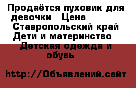 Продаётся пуховик для девочки › Цена ­ 1 500 - Ставропольский край Дети и материнство » Детская одежда и обувь   
